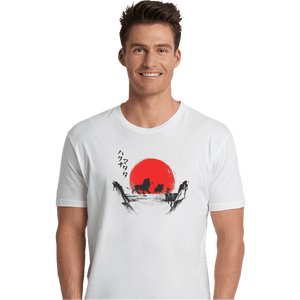 Shirts Premium Shirts, Unisex / Small / White Hakuna Matata Sunset