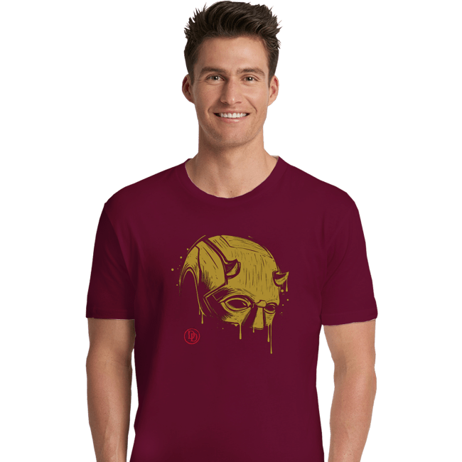 Daily_Deal_Shirts Premium Shirts, Unisex / Small / Maroon DevilMask
