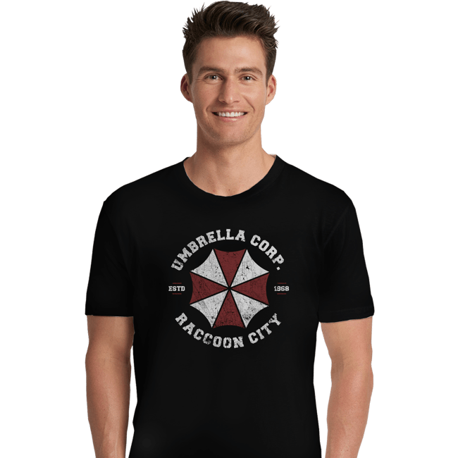 Daily_Deal_Shirts Premium Shirts, Unisex / Small / Black Welcome To Raccoon City