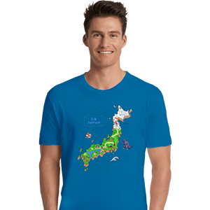 Daily_Deal_Shirts Premium Shirts, Unisex / Small / Sapphire Super Japan World