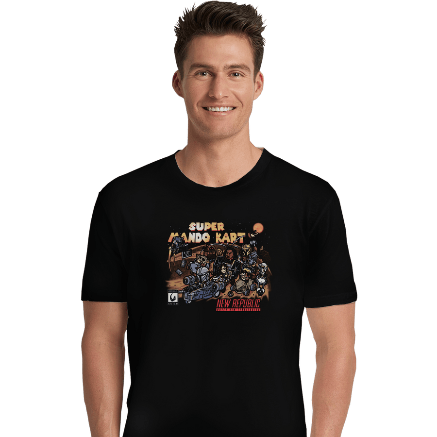 Shirts Premium Shirts, Unisex / Small / Black Bounty Hunter Kart