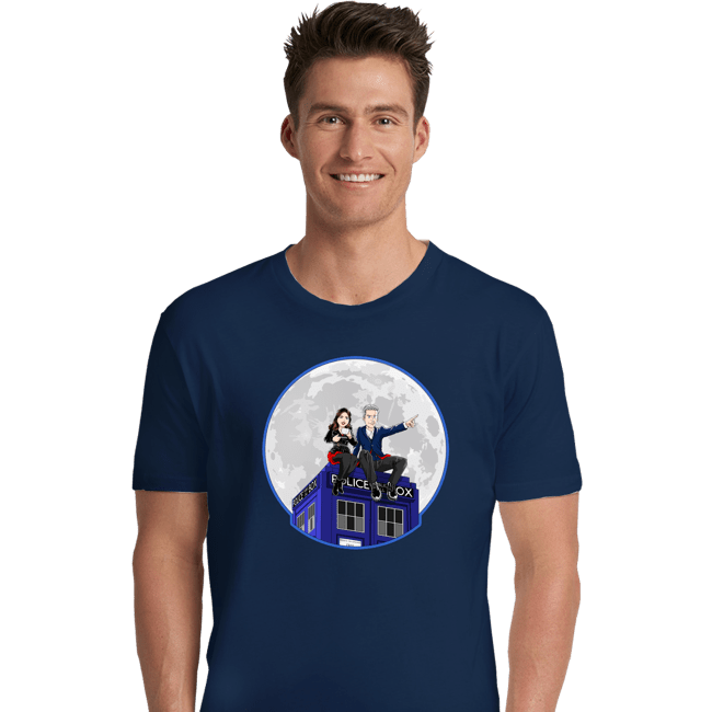 Shirts Premium Shirts, Unisex / Small / Navy Clara And The Doctor