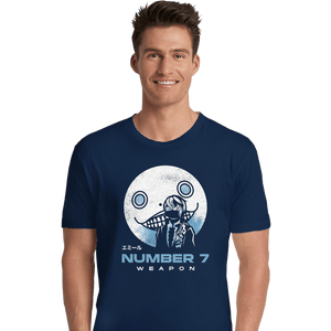 Shirts Premium Shirts, Unisex / Small / Navy Emil Weapon Number 7