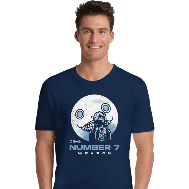 Shirts Premium Shirts, Unisex / Small / Navy Emil Weapon Number 7