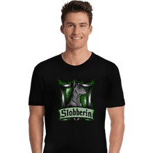 Load image into Gallery viewer, Shirts Premium Shirts, Unisex / Small / Black Hairy Pupper House Slobberin
