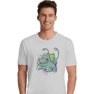 Shirts Premium Shirts, Unisex / Small / White Grass Ink