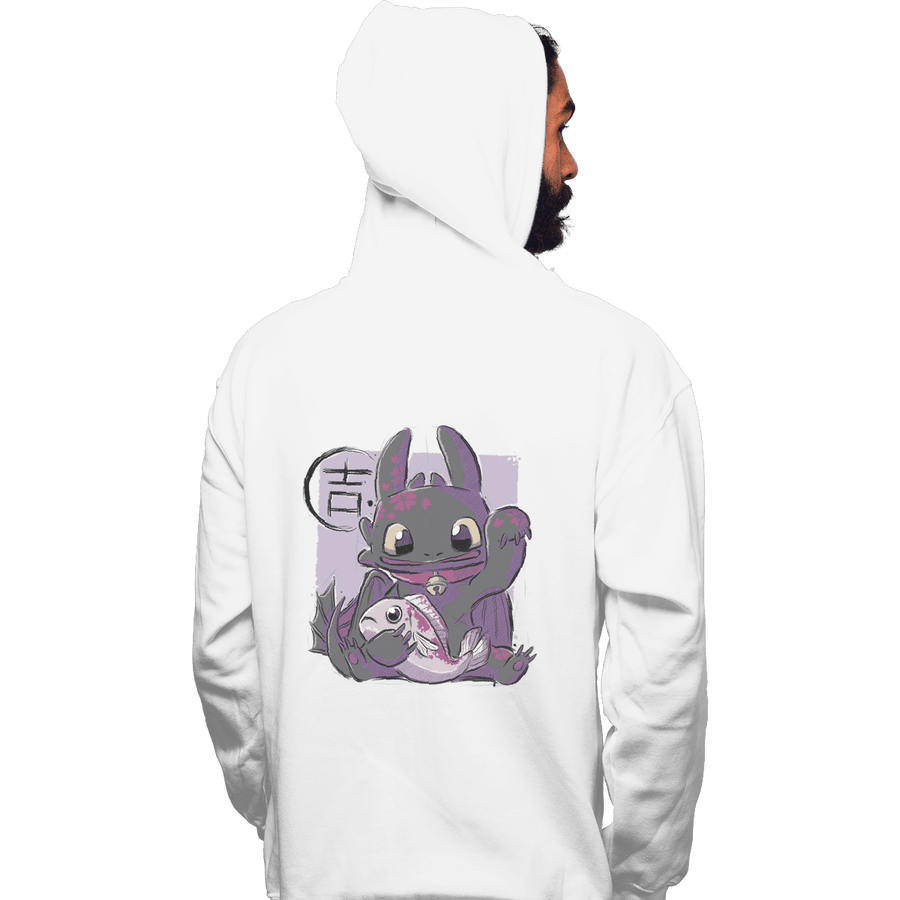Shirts Pullover Hoodies, Unisex / Small / White Maneki Toothless