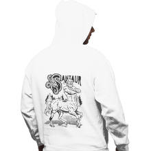 Load image into Gallery viewer, Shirts Pullover Hoodies, Unisex / Small / White Santaur

