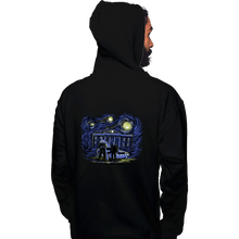 Load image into Gallery viewer, Daily_Deal_Shirts Pullover Hoodies, Unisex / Small / Black Starry Future
