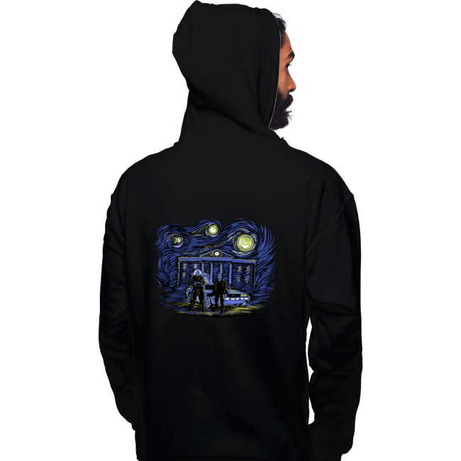 Daily_Deal_Shirts Pullover Hoodies, Unisex / Small / Black Starry Future
