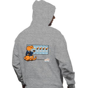 Secret_Shirts Pullover Hoodies, Unisex / Small / Sports Grey Weather T-Rex