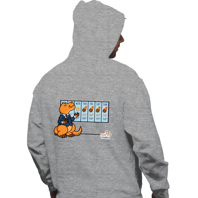 Secret_Shirts Pullover Hoodies, Unisex / Small / Sports Grey Weather T-Rex