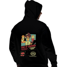 Load image into Gallery viewer, Shirts Pullover Hoodies, Unisex / Small / Black Standard Nerds NES
