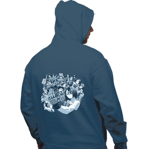 Shirts Pullover Hoodies, Unisex / Small / Indigo Blue Rival Schools