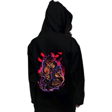 Load image into Gallery viewer, Daily_Deal_Shirts Pullover Hoodies, Unisex / Small / Black Evil Ryu Fighter
