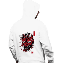 Load image into Gallery viewer, Daily_Deal_Shirts Pullover Hoodies, Unisex / Small / White Darth Oni
