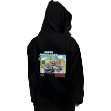 Load image into Gallery viewer, Shirts Pullover Hoodies, Unisex / Small / Black Super Movie Kart
