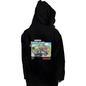 Shirts Pullover Hoodies, Unisex / Small / Black Super Movie Kart