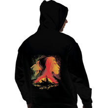 Load image into Gallery viewer, Shirts Pullover Hoodies, Unisex / Small / Black The Pride Rock
