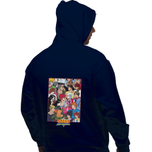 Load image into Gallery viewer, Shirts Zippered Hoodies, Unisex / Small / Navy Dark Tournament Clash Of Demons
