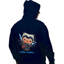 Load image into Gallery viewer, Shirts Zippered Hoodies, Unisex / Small / Navy Hello Ahsoka
