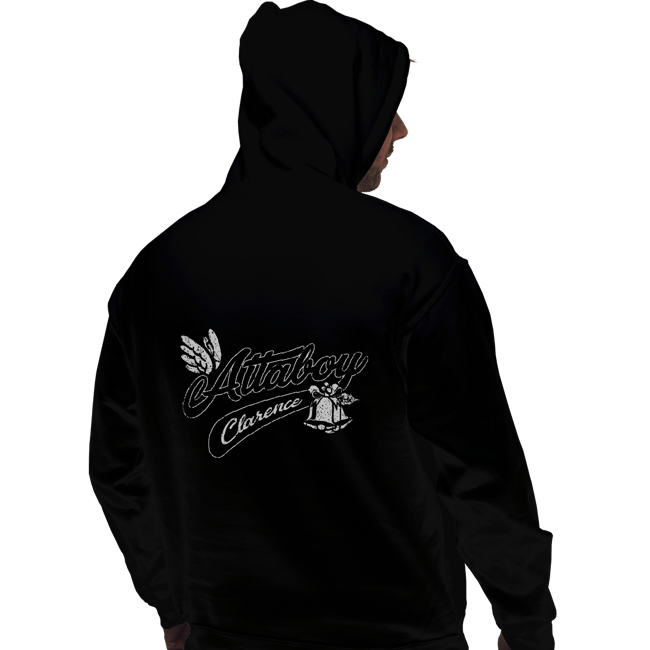 Shirts Pullover Hoodies, Unisex / Small / Black Attaboy Clarence