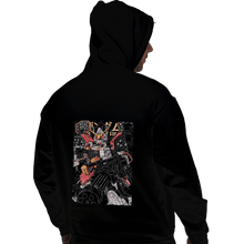 Load image into Gallery viewer, Daily_Deal_Shirts Pullover Hoodies, Unisex / Small / Black Gundam Heavyarms
