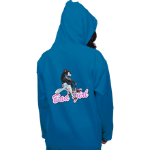 Load image into Gallery viewer, Shirts Zippered Hoodies, Unisex / Small / Royal Blue Bad Girl
