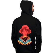 Load image into Gallery viewer, Shirts Pullover Hoodies, Unisex / Small / Black Luffy Shadow
