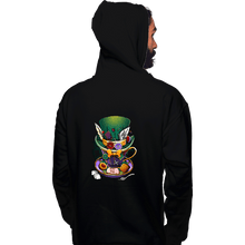 Load image into Gallery viewer, Daily_Deal_Shirts Pullover Hoodies, Unisex / Small / Black Mad Hatter Mug
