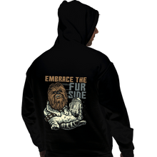 Load image into Gallery viewer, Daily_Deal_Shirts Pullover Hoodies, Unisex / Small / Black Wookie Cat
