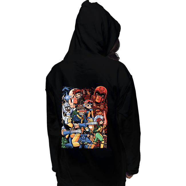 Daily_Deal_Shirts Pullover Hoodies, Unisex / Small / Black Mutant Pilgrim