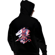 Load image into Gallery viewer, Daily_Deal_Shirts Pullover Hoodies, Unisex / Small / Black Dragon Knight
