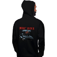 Load image into Gallery viewer, Secret_Shirts Pullover Hoodies, Unisex / Small / Black Night Rider Tee
