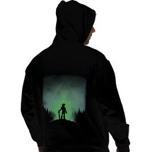 Load image into Gallery viewer, Shirts Zippered Hoodies, Unisex / Small / Black Link, Hylian Warrior
