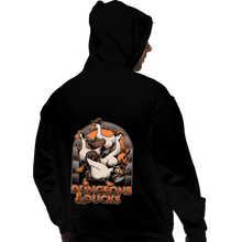 Load image into Gallery viewer, Daily_Deal_Shirts Pullover Hoodies, Unisex / Small / Black Dungeons &amp; Ducks
