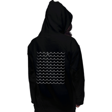 Load image into Gallery viewer, Shirts Pullover Hoodies, Unisex / Small / Black Shark Wave
