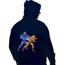 Load image into Gallery viewer, Shirts Zippered Hoodies, Unisex / Small / Navy Atomic Wedgie
