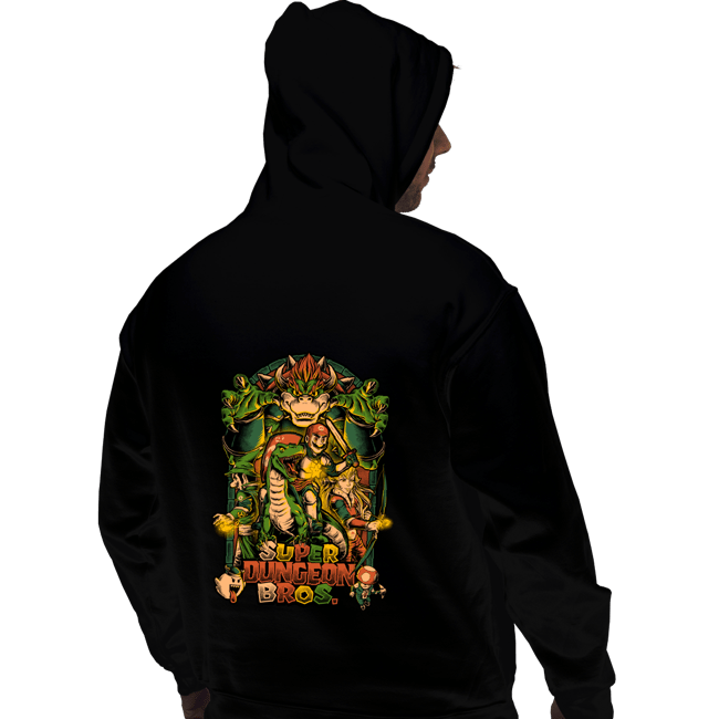 Secret_Shirts Pullover Hoodies, Unisex / Small / Black Super Dungeon Bros!