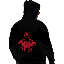 Load image into Gallery viewer, Shirts Pullover Hoodies, Unisex / Small / Black The Man Without Fear
