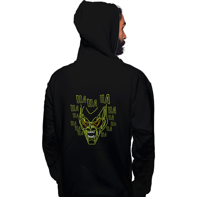 Shirts Pullover Hoodies, Unisex / Small / Black Neon Green Goblin