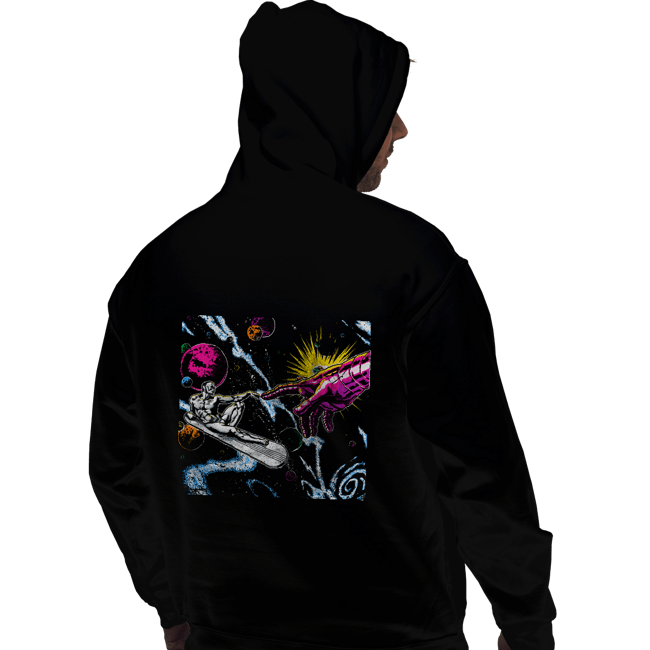 Secret_Shirts Pullover Hoodies, Unisex / Small / Black Creation Of Silver Surfer Secret Sale
