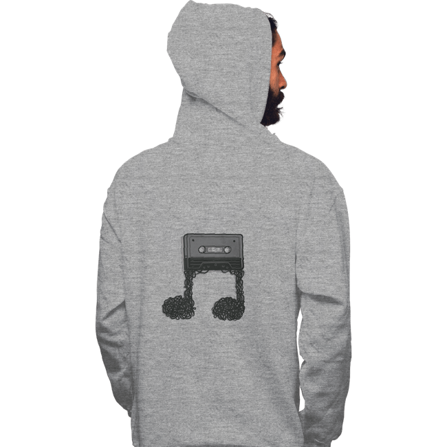 Shirts Pullover Hoodies, Unisex / Small / Sports Grey Made Of Music