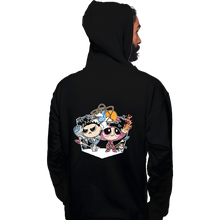 Load image into Gallery viewer, Secret_Shirts Pullover Hoodies, Unisex / Small / Black Shark &amp; Lava
