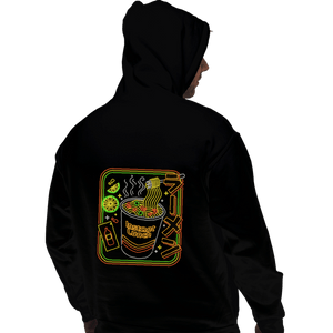 Daily_Deal_Shirts Pullover Hoodies, Unisex / Small / Black Instant Neon Lunch
