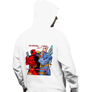 Secret_Shirts Pullover Hoodies, Unisex / Small / White Lethal Weapons X