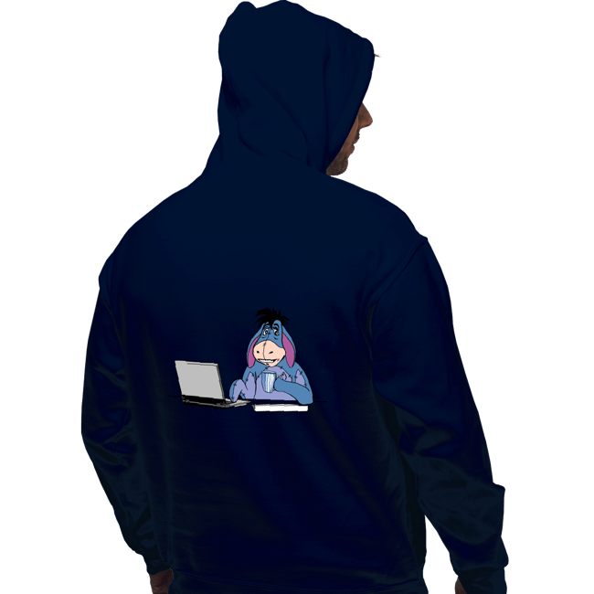 Shirts Pullover Hoodies, Unisex / Small / Navy Hide The Pain
