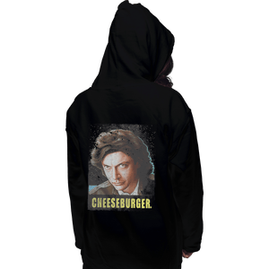 Shirts Pullover Hoodies, Unisex / Small / Black Cheeseburger