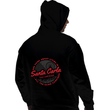 Load image into Gallery viewer, Secret_Shirts Pullover Hoodies, Unisex / Small / Black Santa Carla Vampires
