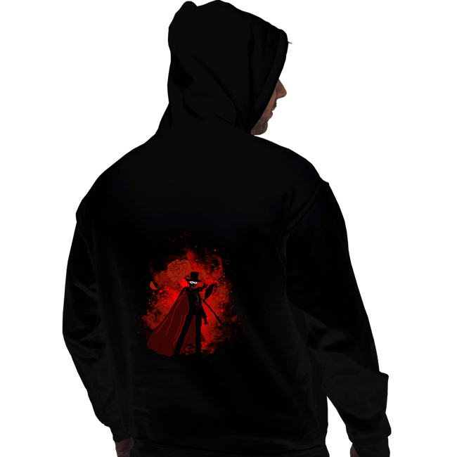 Shirts Pullover Hoodies, Unisex / Small / Black Tuxedo Art